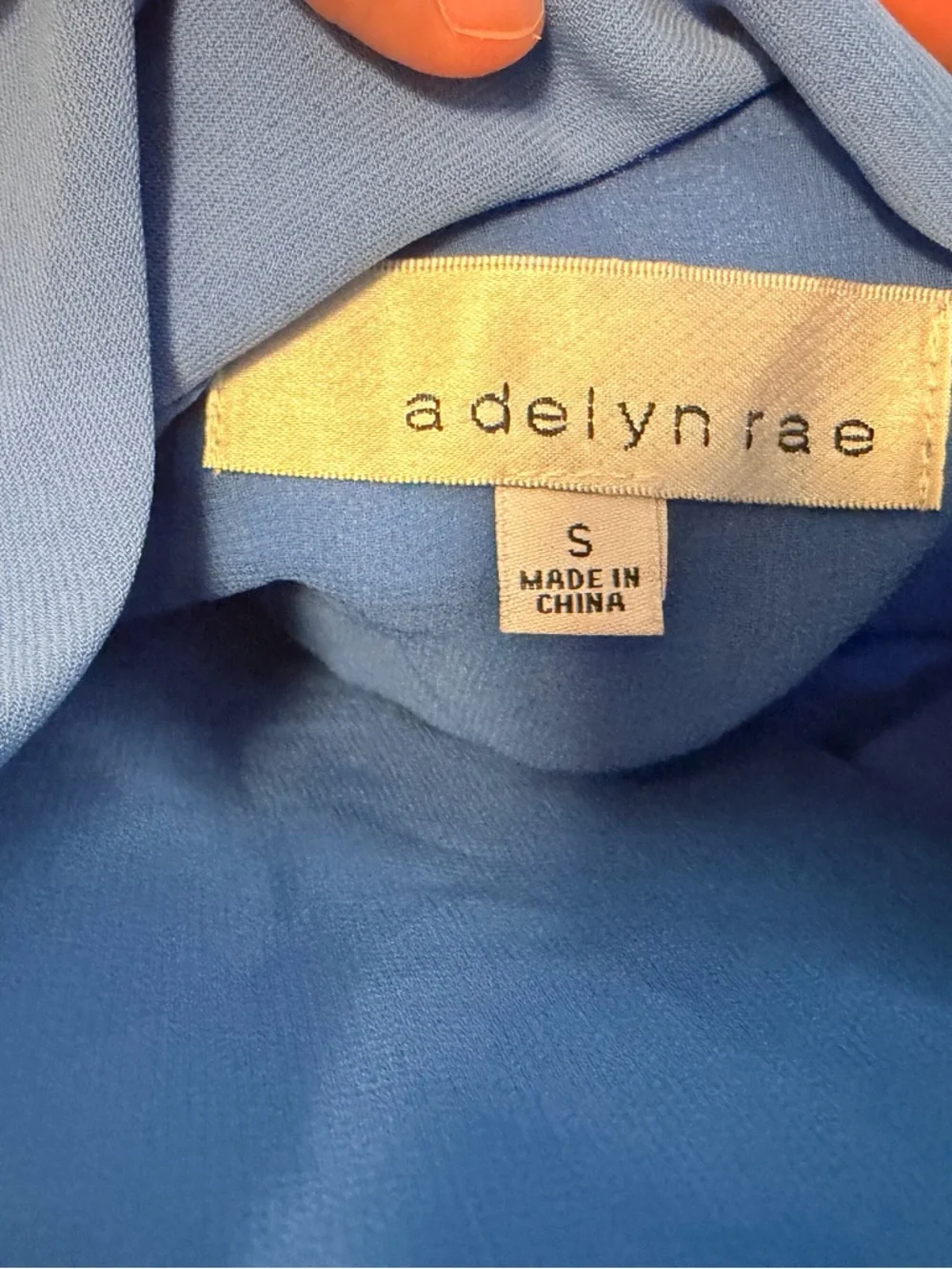 Adelyn Rae Blue Top - Picture 3 of 3